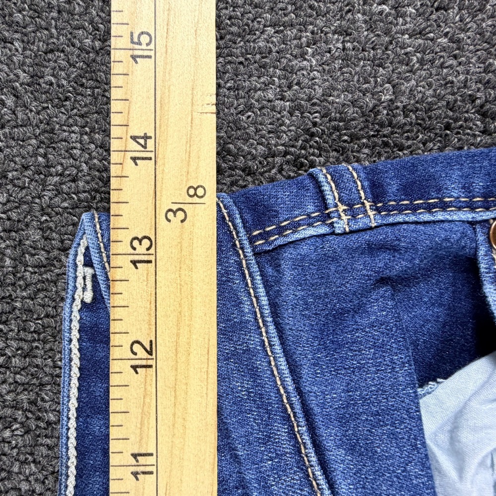 Judy Blue Jeans Womens 3/26 Flare JB82395DK Blue High Rise Stretch EUC - Picture 2 of 11